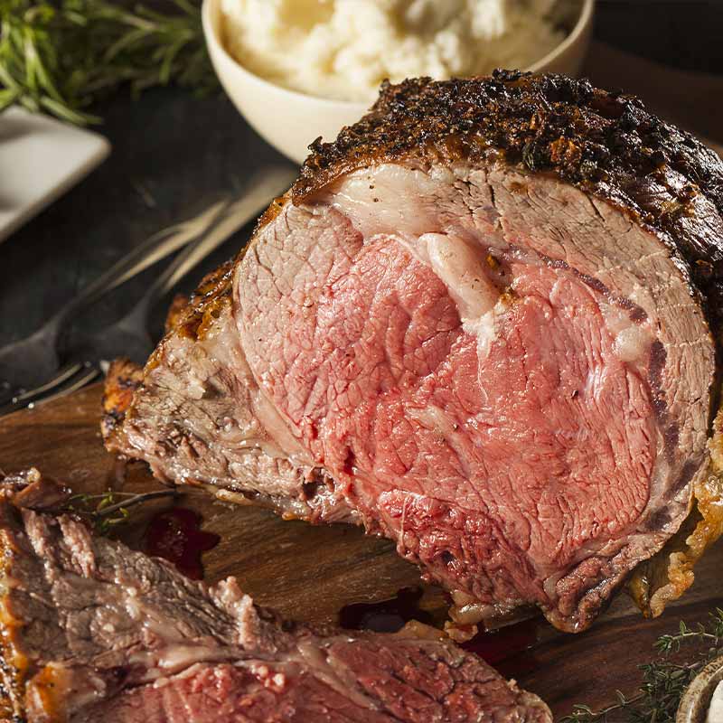 Prime Rib available Fridays at the Eagles Nest